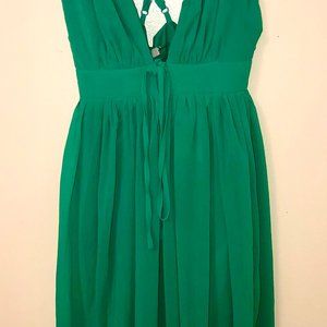 Maxi Emerald Green Dress